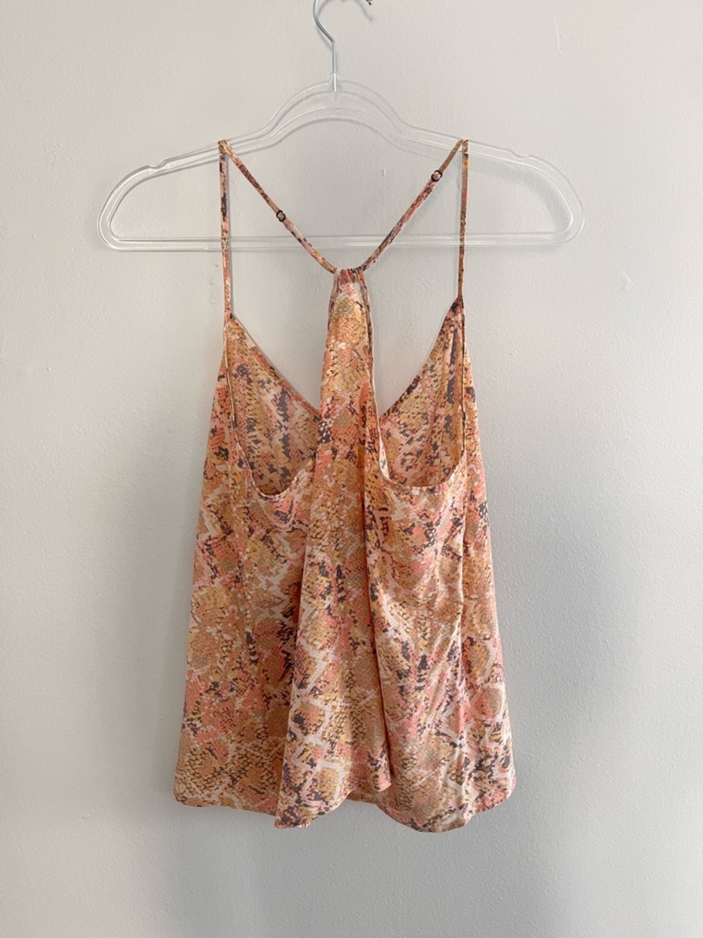 ANTHROPOLOGIE E BY ELOISE 100% Silk Racerback Tank Top - Picture 5 of 6